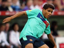 El mexicano ha sido más habitual en el Barça B que en el primer equipo, donde sólo completa 119 minutos. MEXSPORT  /