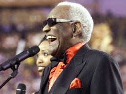 Elvis Presley sólo pudo conseguir el segundo puesto, superado por la leyenda del soul, Ray Charles. AFP  /