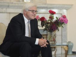 El líder de la bancada social demócrata, Frank-Walter Steinmeier, habló a un diario alemán acerca de la ratificación del tratado.  /