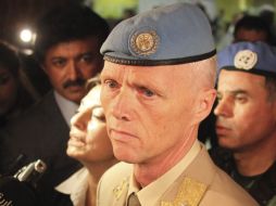 El nuevo jefe de la misión de supervisión de la ONU en Siria (UNSMIS), el general noruego Robert Mood. EFE  /