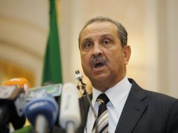 Shokri Ghanem, en conferencia como presidente de la estatal National Oil Corporation (NOC). ARCHIVO  /