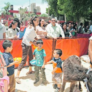 Festejan a menores en el Parque Ávila Camacho