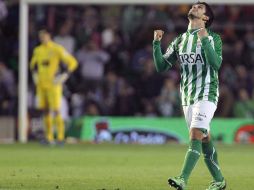 El Real Betis de Sevilla seguira en la Primera División española. EFE  /