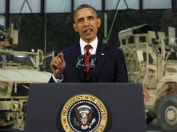Obama prometió a los  estadounidenses un nuevo día después de una década de guerra en Afganistán. EFE  /
