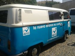 La llamada 'QuadriCombi' fue replicada por el Partido Nueva Alianza en Jalisco. ESPECIAL  /