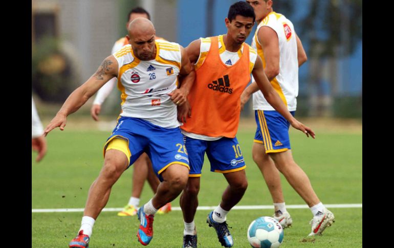 Tigres recibe a Monarcas mañana a las 21:00 horas en el Estadio Universitario. MEXSPORT  /
