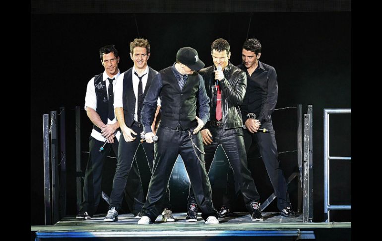 New Kids on the Block, regresará por segunda vez a México. ARCHIVO  /