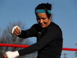 La campeona mundial Supergallo de la AMB expondrá por primera vez su título ante 'La Leona' Ayala. ARCHIVO  /