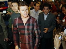 El tapatío Saúl Álvarez se enfrentará a Shane Mosley este próximo 5 de mayo. REUTERS  /