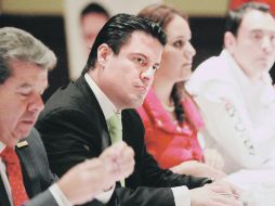 Aristóteles Sandoval participó ayer en el Foro de Consulta Pública con Organismos de la Sociedad Civil.  /