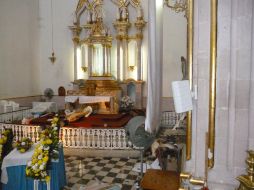 Desconocidos irrumpieron en la catedral de nuestra señora del Rosario decapitaron algunas estatuas y  les prendieron fuego. NOTIMEX  /