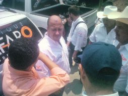 Enrique Alfaro recorrió ayer los municipios de Pihuamo (foto), Tuxpan, Zapotiltic y Gómez Farías.  /