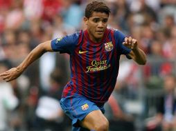 Para el próximo torneo, Dos Santos pasará a tener ficha en el primer equipo del Barcelona. ARCHIVO  /