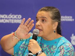 La priísta aseguro que de ganar las elecciones del 1 de julio, apoyará a los trabajadores de las dependencias locales. NOTIMEX  /