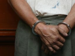 Tras ser capturado, el sujeto apodado  'El Dulces', fue consignado al Juez Décimo Quinto de lo Penal por homicidio calificado. ARCHIVO  /