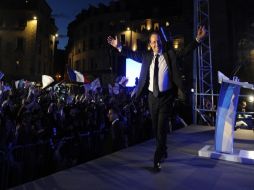 Los resultados parciales definen al socialista François Hollande como el nuevo presidente de Francia. AFP  /