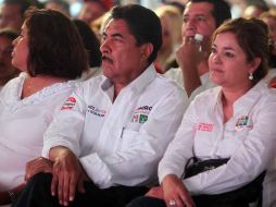 El debate de los candidatos a la Presidencia de México transmitido en el Comité Directivo Estatal PRI Jalisco.  /