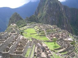 La ciudadela de Huari se sumá a los tesoros de Perú; en la foto, la ciudadela de Macchu Picchu. ESPECIAL  /