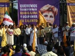 Moguel dio a conocer el primer eje de acción, de los siete que irá desarrollando cada semana. ESPECIAL  /