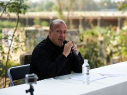 Enrique Alfaro en presentación de su proyecto para edificar un Jalisco sustentable.  /