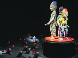 La pieza 'Mourir enfin', del dúo Cooke-Sasseville, que podrá ser vista en el Instituto Cultural Cabañas.ESPECIAL  /