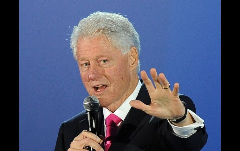 Bill Clinton se mostró partidario de impulsar políticas que dinamicen la actividad y la inversión privadas. ARCHIVO  /