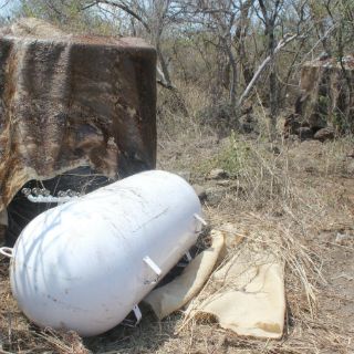 Asegura policía estatal narcolaboratorio en Acatlán de Juárez