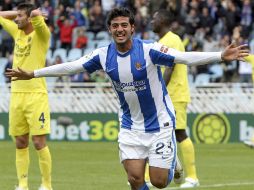 El atacante ha tenido un gran torneo con Real Sociedad, y aunque desea continuar en el club, el Arsenal tendrá la última palabra. EFE  /