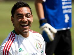 El rojiblanco Marco Fabián es uno de los jugadores más activos con la Selección. MEXSPORT  /