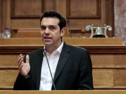 Alexis Tsipras se reunió hoy con nacionalistas, socialdemócratas y conservadores sin lograr el apoyo para un gobierno opuesto. EFE  /