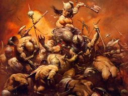 El año 2010 muere el pintor, historietista e ilustrador estadounidense Frank Frazetta. ESPECIAL  /