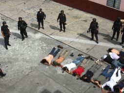 La detención de estudiantes fue en respuesta a las protestas realizadas en Morelia. ARCHIVO  /