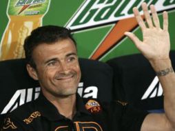 Luis Enrique no pudo triunfar en el futbol italiano. AP  /