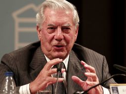 Vargas Llosa intervino en el ciclo ''El libro como universo''. NTX  /