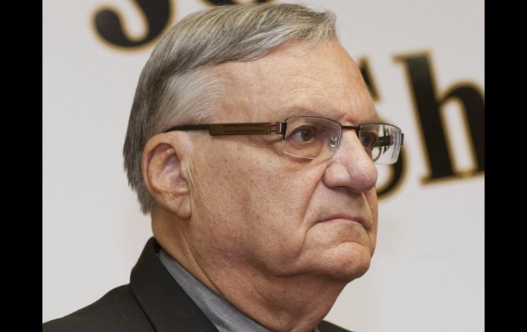 Joe Arpaio asegura que la demanda en su contra obedece a ''motivaciones políticas''. EFE  /