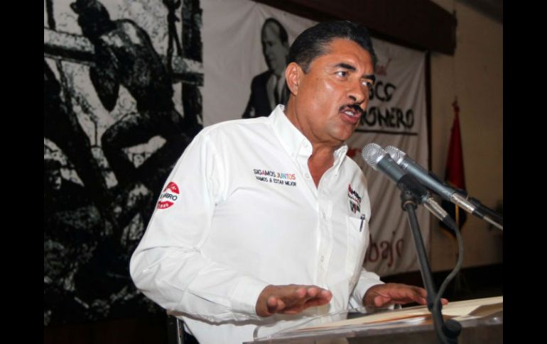 Ramiro Hernández llamó a los ciudadanos a contar su apoyo para llevarlo a la presidencia municipal de Guadalajara. ARCHIVO  /