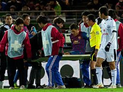 El delantero sufrió una fractura de tibia durante la disputa del Mundial de Clubes del pasado diciembre. ARCHIVO  /