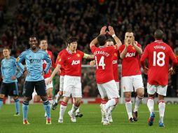 Los equipos empatan a 86 puntos, sin embargo los ''citizens'' una diferencia de ocho goles respecto a sus vecinos. MEXSPORT  /