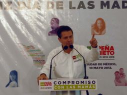 Enrique Peña Nieto, candidato del PRI-Partido Verde a la Presidencia,  fue entrevistado por Carmen Aristegui. ARCHIVO  /