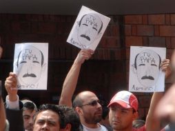Protestas en contra de Enrique Peña Nieto, en la Universidad Iberoamericana. NTX  /