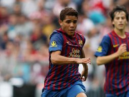 Dos goles y 2417 minutos suma Dos Santos Ramírez con la filial culé. MEXSPORT  /