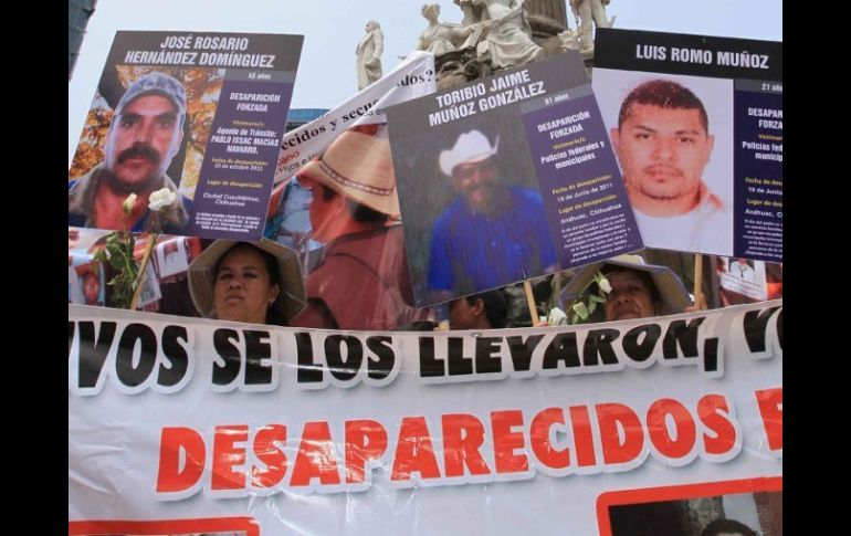 La CNDH tuvo dos reuniones con alrededor de 70 familiares de personas desaparecidas. ARCHIVO  /