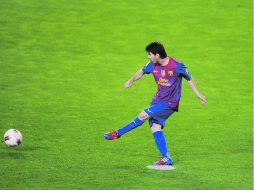 Con 50 anotaciones, la “Pulga” ya rompió el récord de más goles en una temporada y hoy va por más. GETTY IMAGES SPORT  /