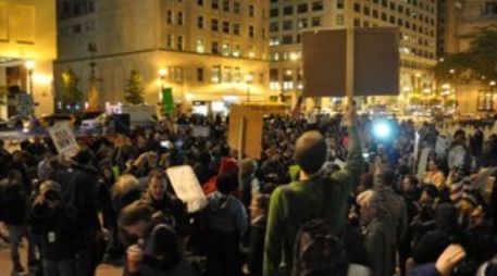 Los jovenes españoles han hecho una crítica a las institituciones, al sistema político y la eficiencia que han tenido. NOTIMEX  /