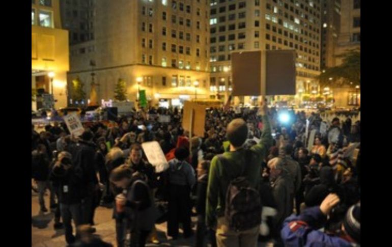 Los jovenes españoles han hecho una crítica a las institituciones, al sistema político y la eficiencia que han tenido. NOTIMEX  /