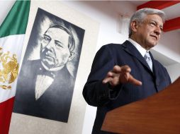 AMLO aseguró que de ganar la elección bajará los precios de los energéticos, incluido la luz, sin gastar recursos adicionales. NOTIMEX  /