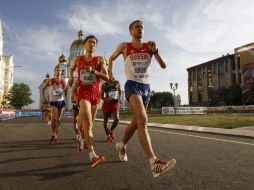 Las calles del centro histórico de la ciudad rusa son escenario de las competencias de Marcha de 10 y 20 kilómetros. REUTERS  /