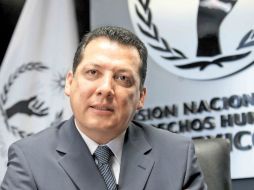 El presidente de la CNDH, Raúl Plascencia, asegura que impulsan políticas para la protección y defensa de los derechos. ARCHIVO  /