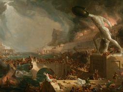 'El curso del Imperio. Destrucción' de Thomas Cole. ESPECIAL  /