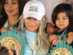 Mariana Juárez retiene su título mosca del CMB. MEXSPORT  /